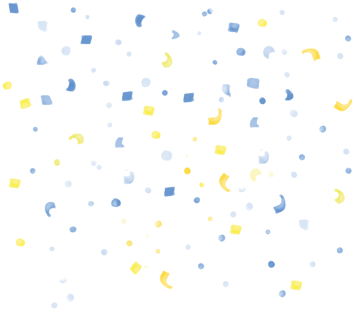 Alfombra vinílica geométrica confeti acuarelado - TenVinilo