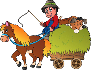 Alfombra vinílica infantil caballo de balancín con carro - TenVinilo