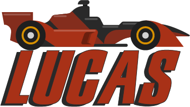 Alfombra vinílica infantil coche f1 rojo con nombre - TenVinilo