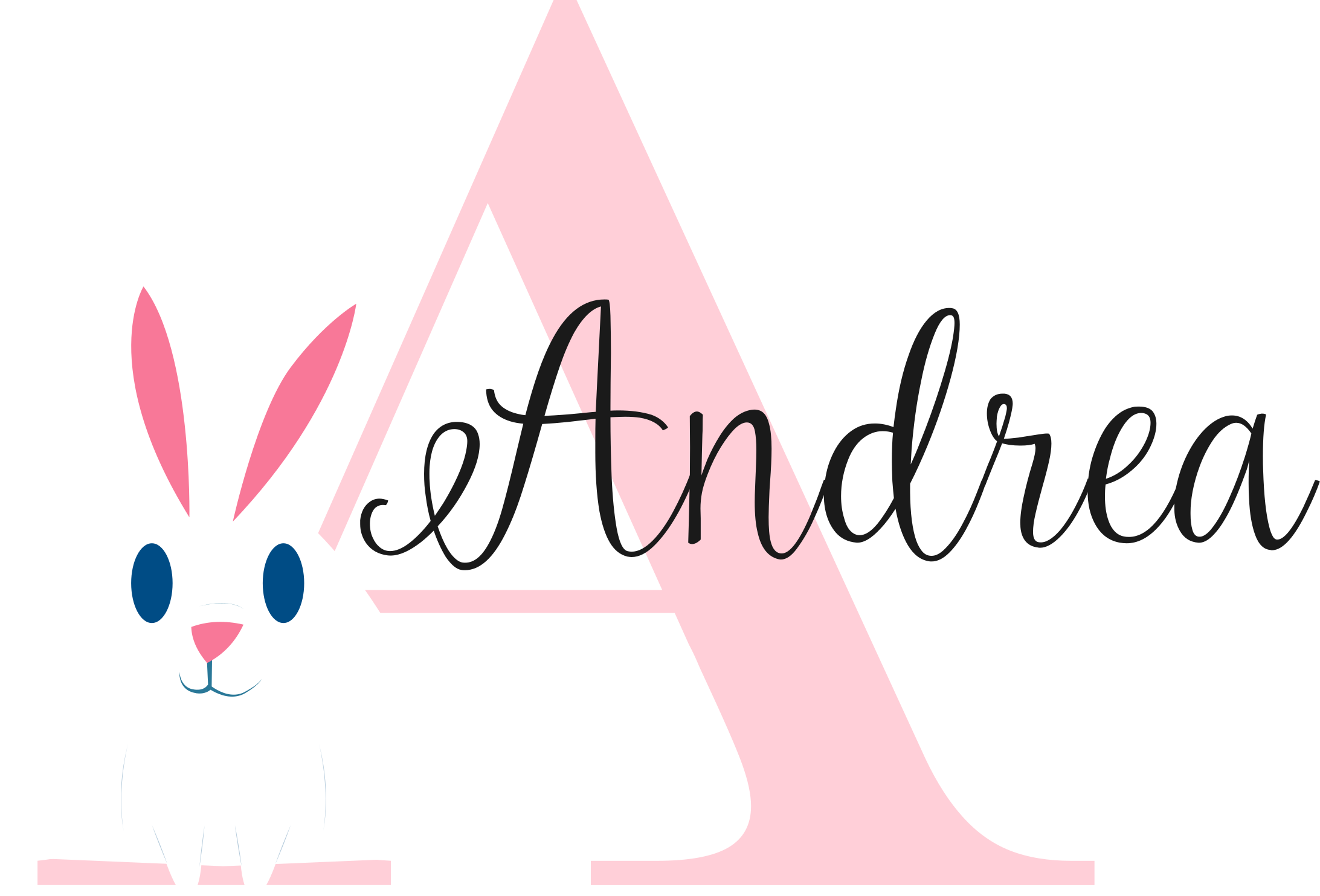 Alfombra vinílica infantil con letra grande y feliz - TenVinilo