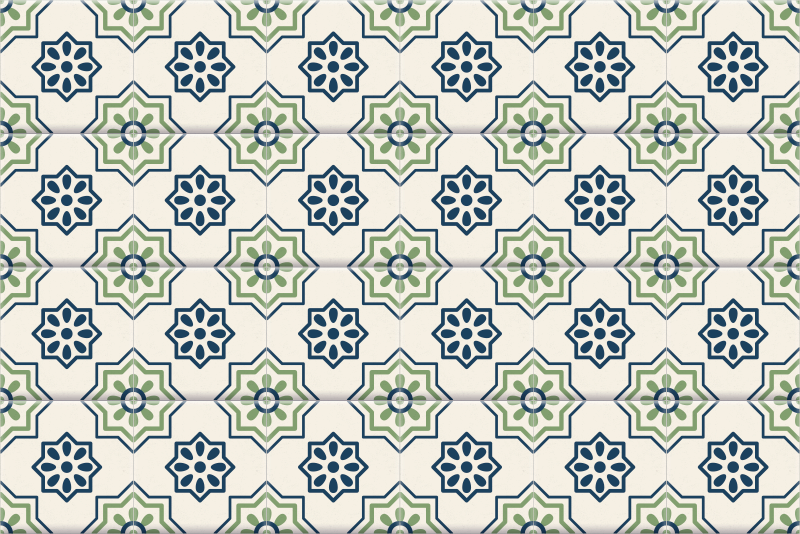 Alfombra vinílica cocina adhesivo azulejos - TenVinilo