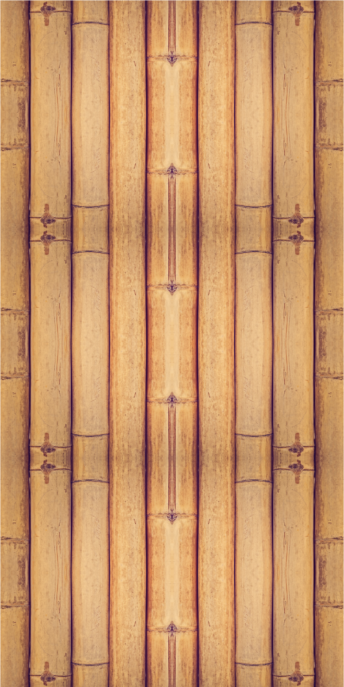 Alfombra vinílica oficina efecto textura bambú - TenVinilo