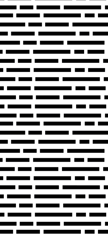 Alfombra vinílica dormitorio rectángulos en blanco y negro - TenVinilo
