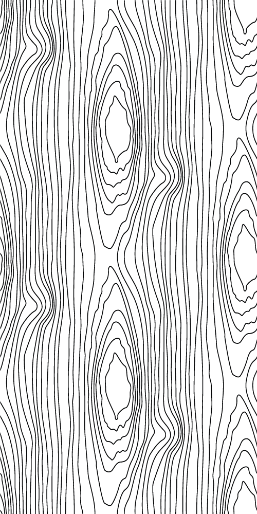 Alfombra vinílica dormitorio rayas naturales negras - TenVinilo