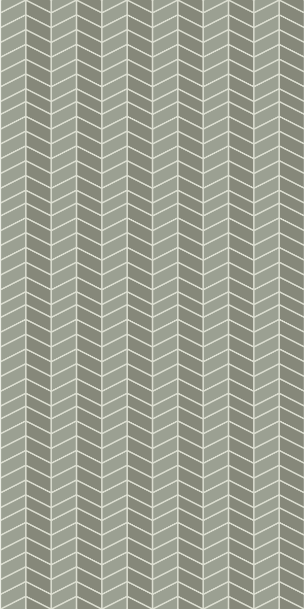 Alfombra vinílica nórdica patrón vertical verde pastel - TenVinilo