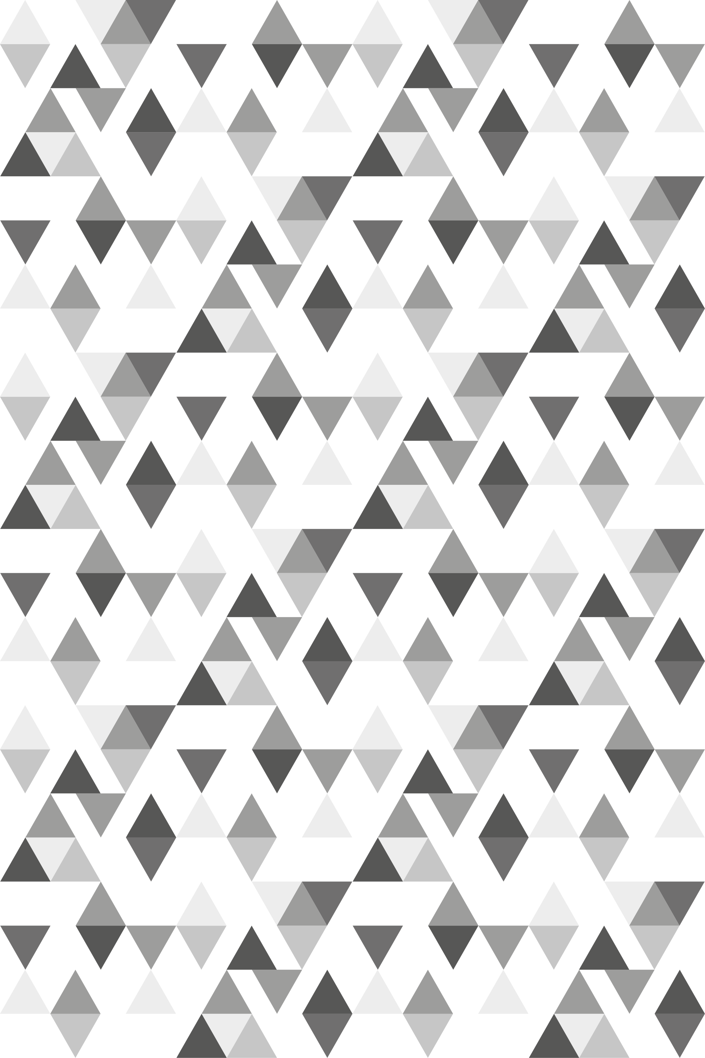 Alfombra vinílica nórdica triángulos gris y blanco - TenVinilo