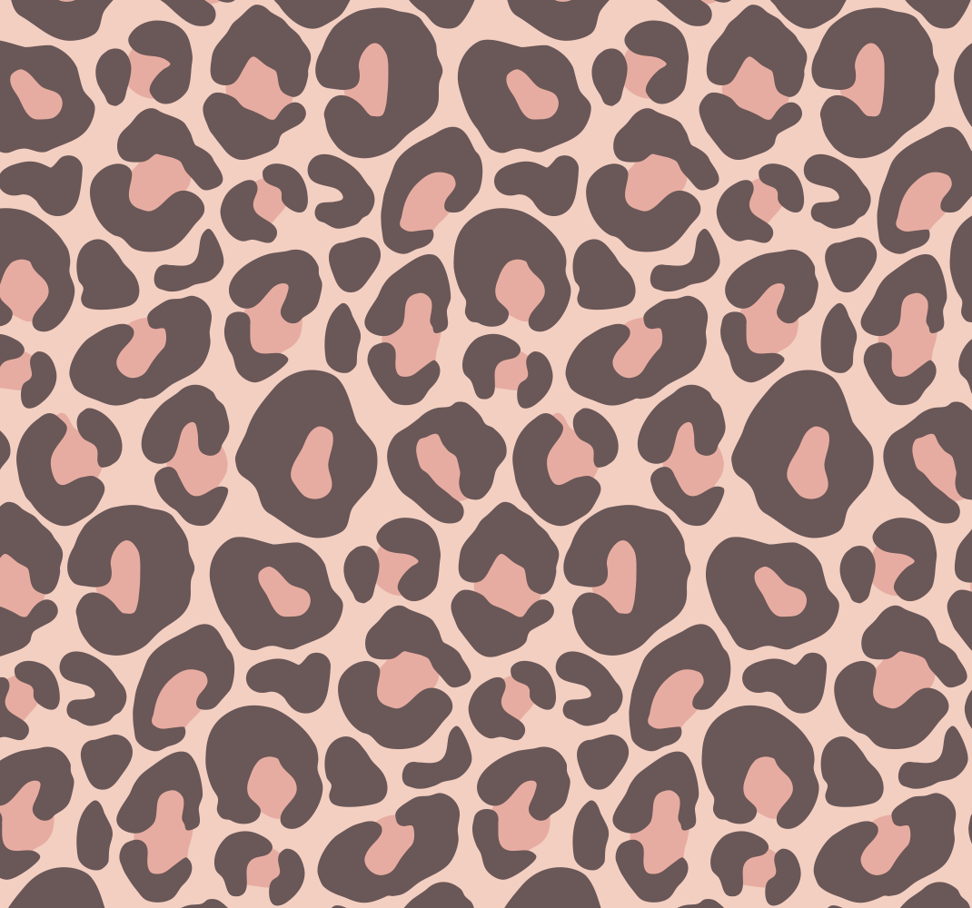 Aflombra vinílica animales estampado leopardo rosa - TenVinilo
