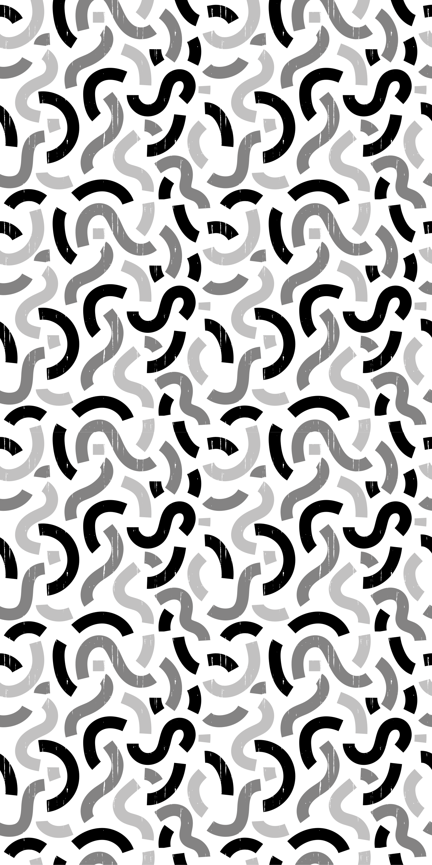 Alfombra vinílica imitación patrones en blanco y negro - TenVinilo