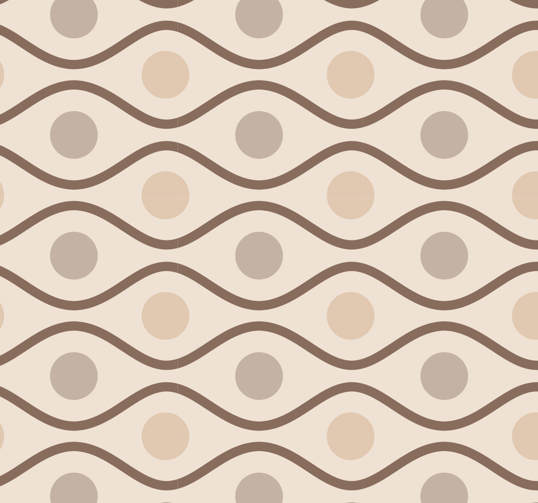 Alfombra vinílica vintage beige años 70 - TenVinilo