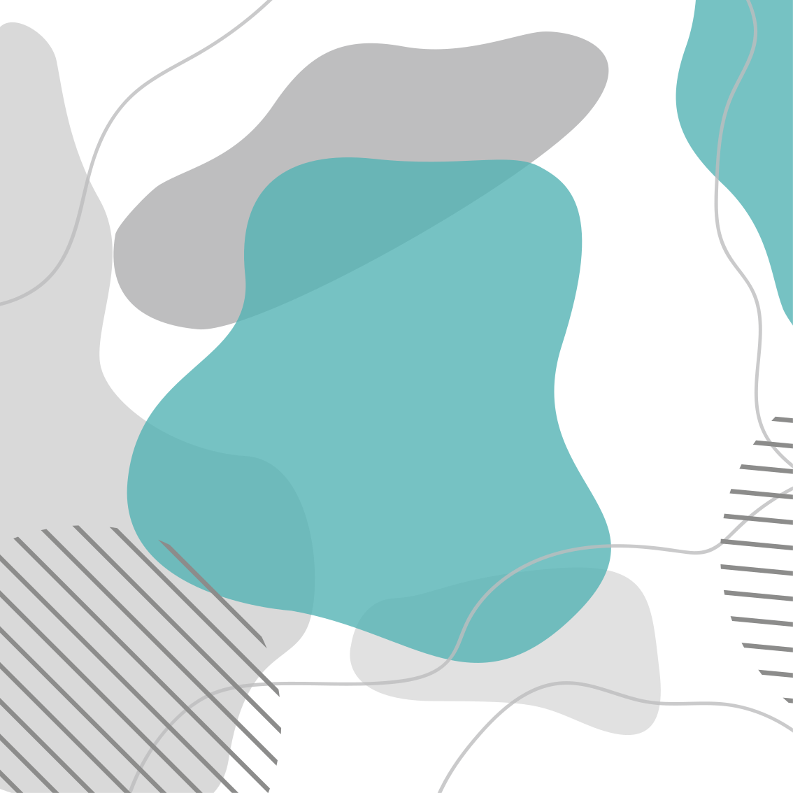 Alfombra vinílica geométrica formas azules y verdes - TenVinilo