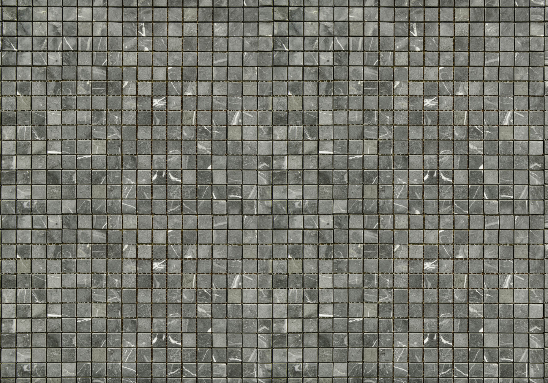 Alfombra vinílica gris baldosas negras - TenVinilo