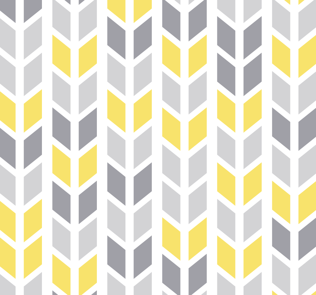 Alfombra vinílica amarilla patrón gris y amarillo - TenVinilo