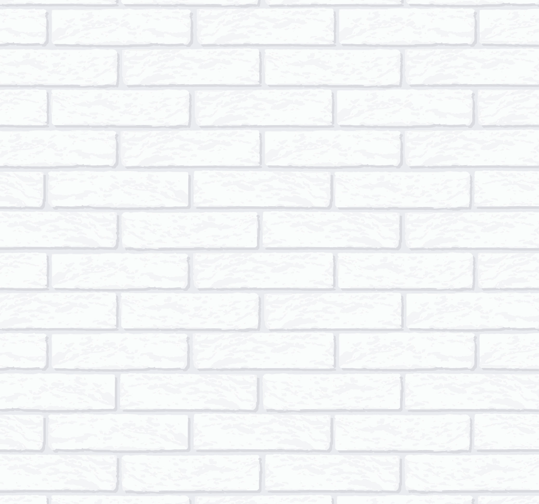 Alfombra vinílica blanca patrón de ladrillo blanco - TenVinilo