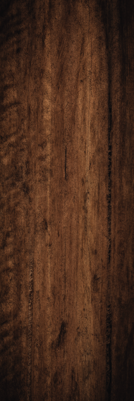 Alfombra vinílica marrón madera oscura patinada - TenVinilo