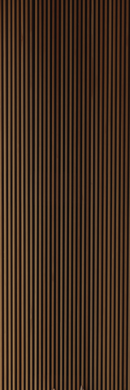 Alfombra vinílica marrón estilo madera teca vertical - TenVinilo