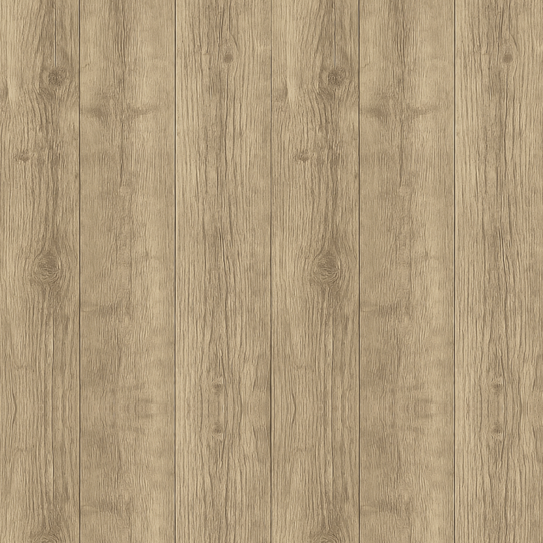 Alfombra vinílica marrón roble natural cepillado vertical - TenVinilo