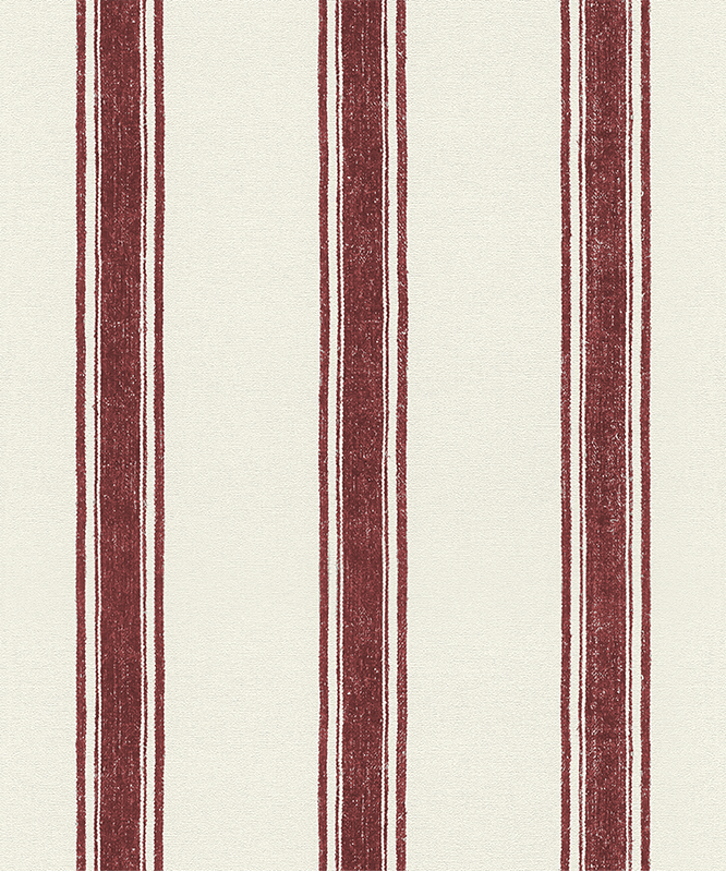 Alfombra vinílica exterior líneas verticales rojas - TenVinilo