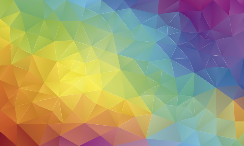 Alfombra vinílica geométrica espectro geométrico - TenVinilo