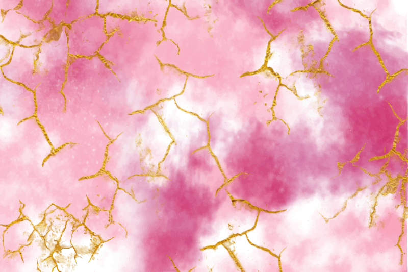 Alfombra vinílica imitación mármol elegancia rosa jaspeada - TenVinilo