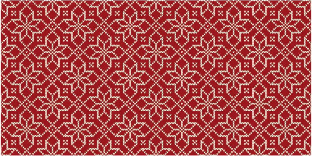 Alfombra vinílica bebé patrón ornamental rojo - TenVinilo
