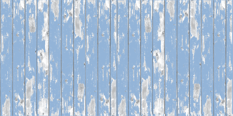 Alfombra vinílica imitación paneles de madera desgastada - TenVinilo