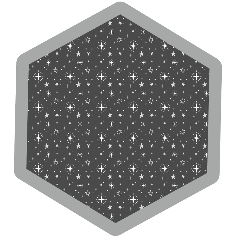 Alfombra vinílica estrellas patrón celeste - TenVinilo