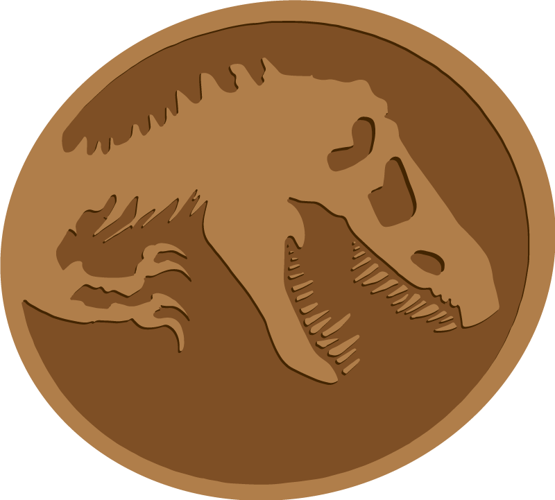 Aflombra vinílica animales fósiles de dinosaurios - TenVinilo