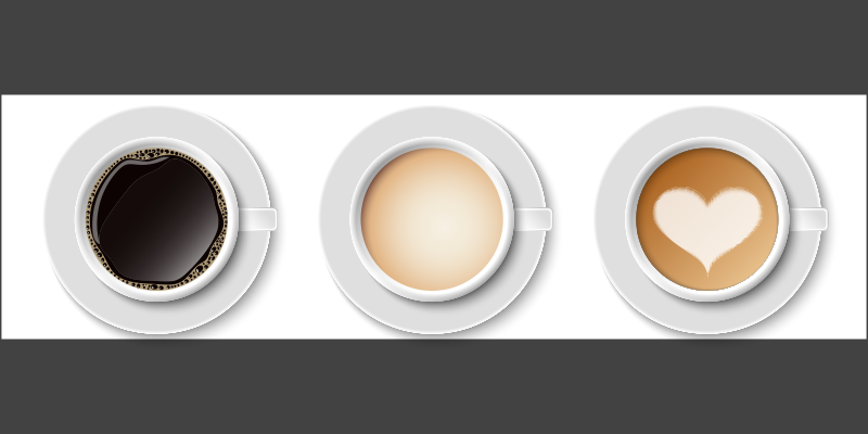 Alfombra vinílica cocina corredor de tazas de cafe - TenVinilo