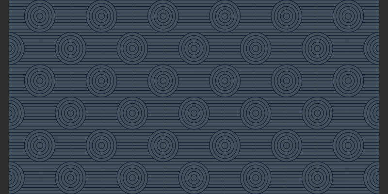 Alfombra vinílica geométrica motivos circulares geométricos - TenVinilo