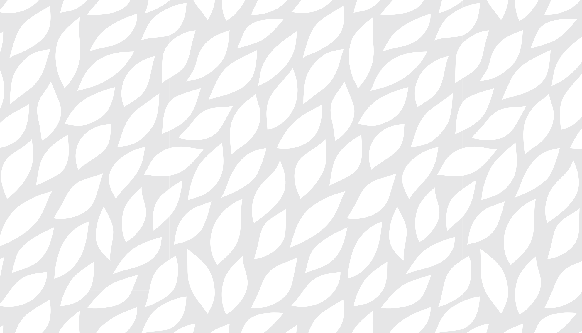 Alfombras vinílicas modernas Patrón de hoja blanca - TenVinilo