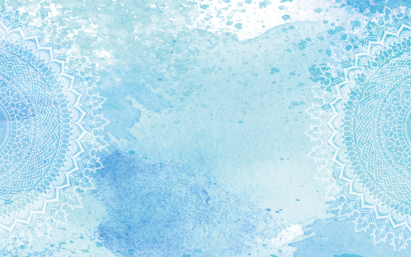 Alfombra vinílica mandala salpicadura de mandala - TenVinilo