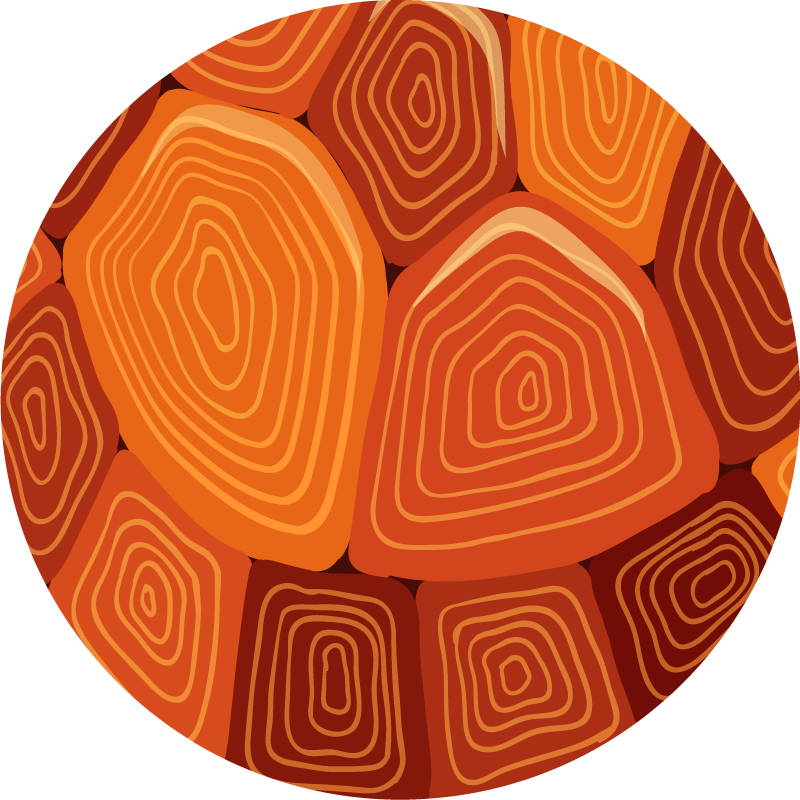 Alfombra vinílica imitación contornos organicos - TenVinilo