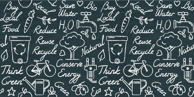 Alfombra vinilo cocina pizarra conceptos cocina - TenVinilo