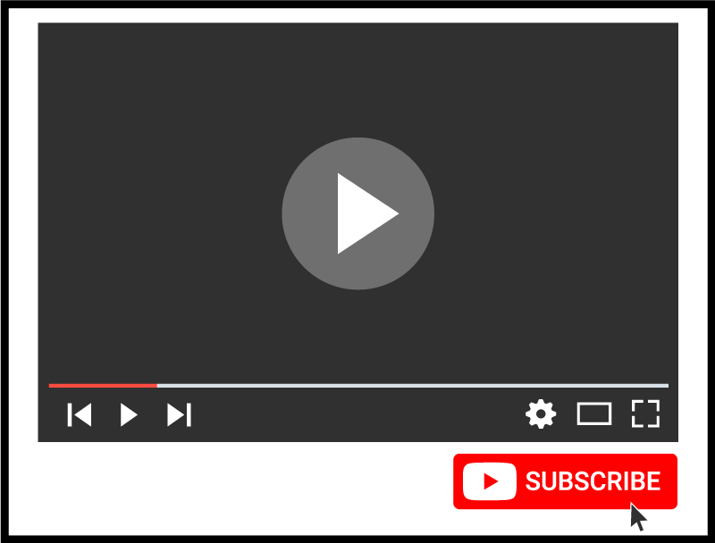 Alfombra vinílica botón suscripción youtube - TenVinilo