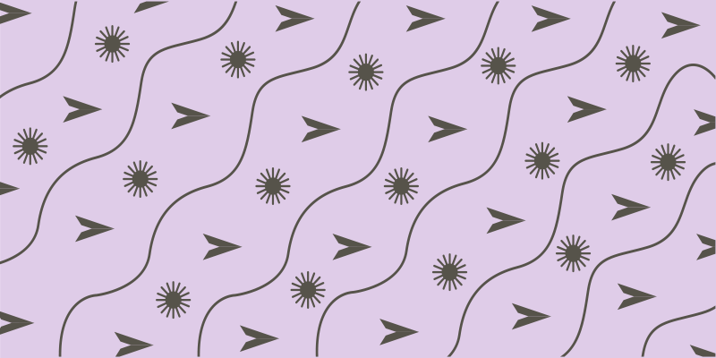 Alfombra vinílica moderna vibración del patrón de onda - TenVinilo