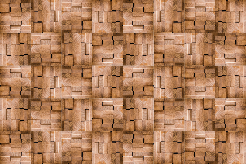 Alfombra vinílica imitación madera diseño de textura natural - TenVinilo