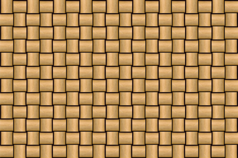 Alfombra vinílica imitación madera diseño marrón - TenVinilo