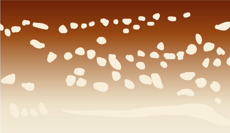 Alfombra vinílica imitación piedra pasarela marrón - TenVinilo