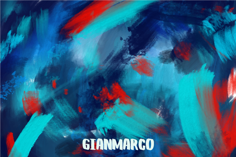 Alfombra vinílica personalizable explosión de color - TenVinilo