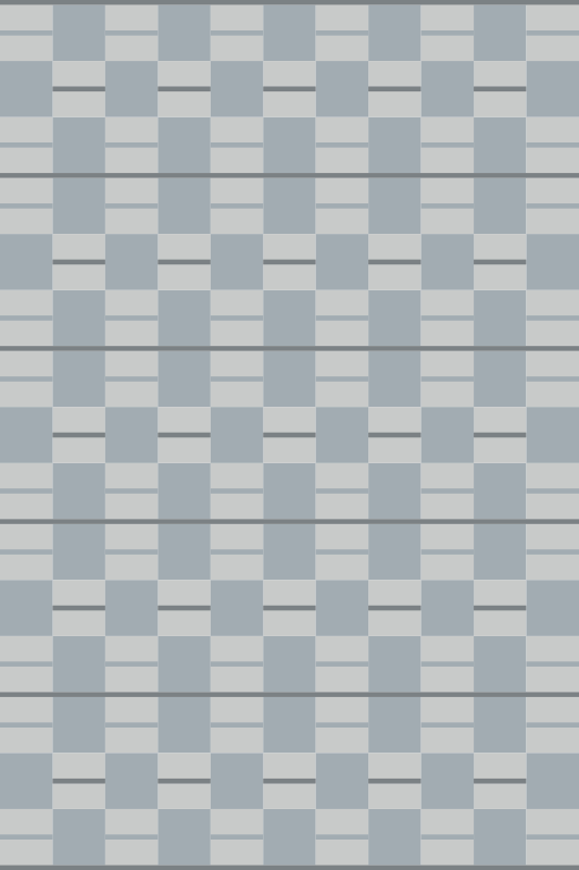 Alfombra vinílica salón cuadrados estampados grises - TenVinilo