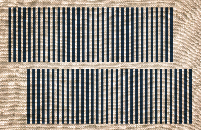 Alfombra vinílica nórdica nórdica azul marino - TenVinilo