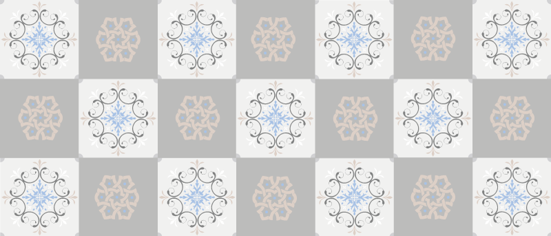 Alfombra vinílica hidráulica losas texturizadas sofisticadas - TenVinilo