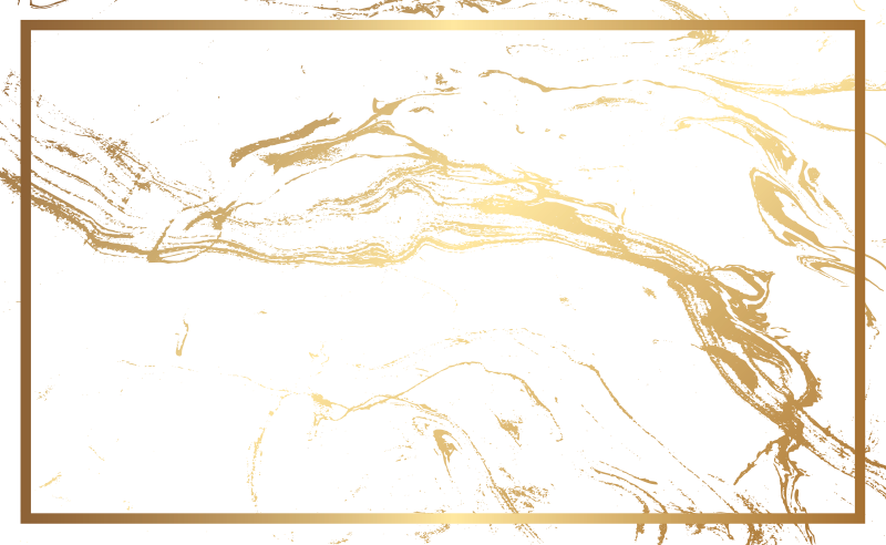 Alfombra vinílica imitación mármol patrones gris y dorado - TenVinilo