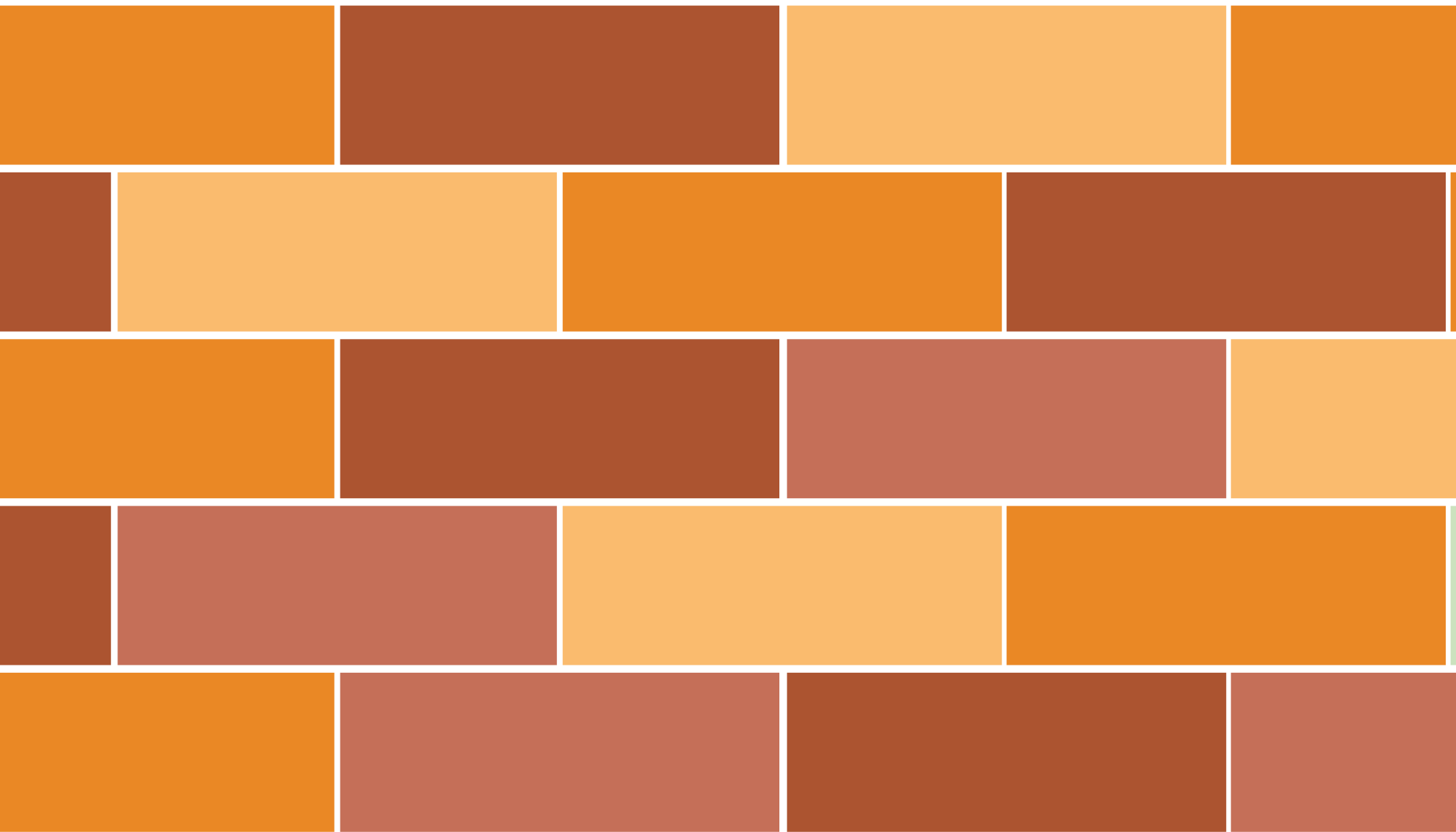 Alfombras de vinilo de azulejos Azulejos naranjas - TenVinilo