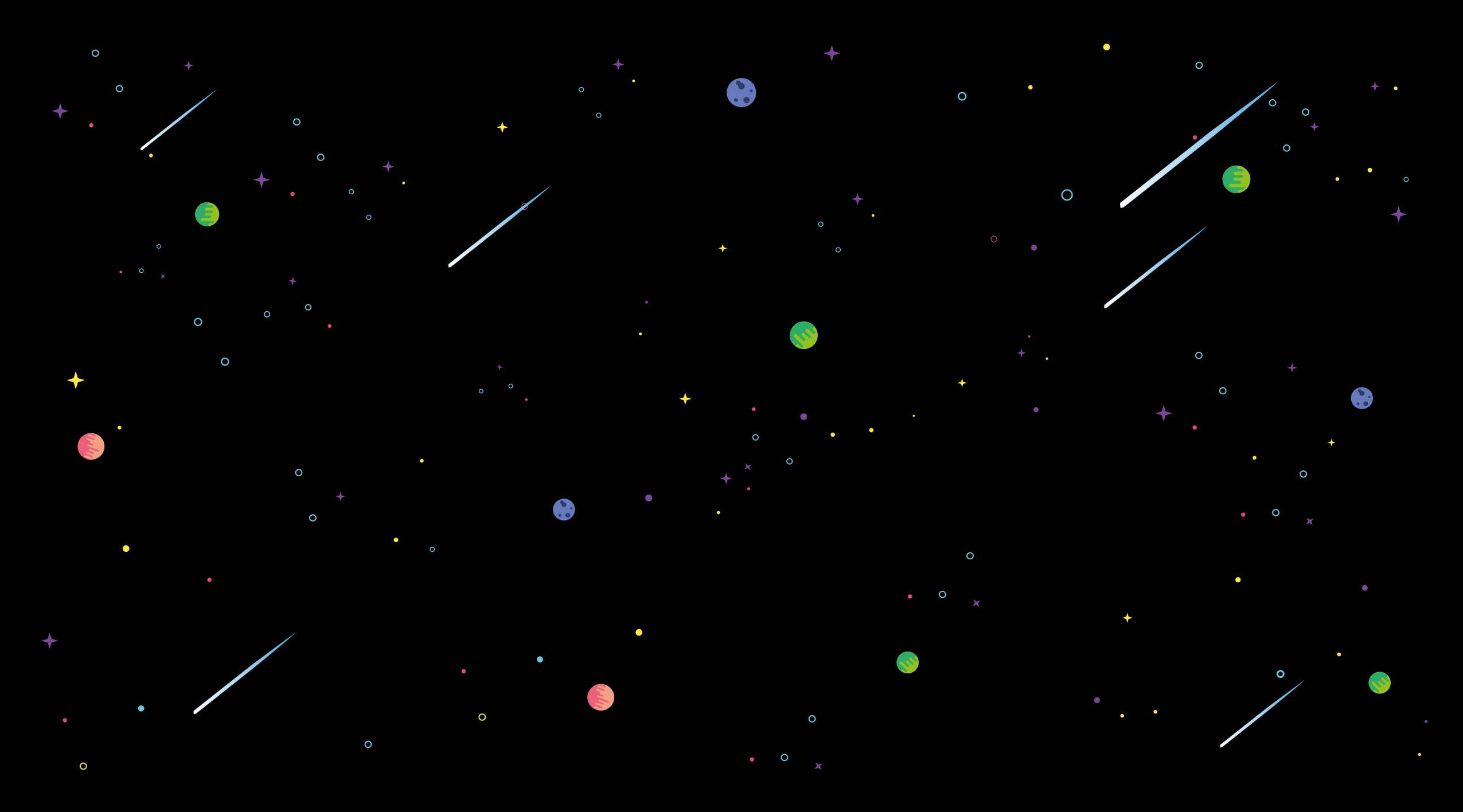 Alfombra vinílica estrellas cielo estrellado cósmico - TenVinilo