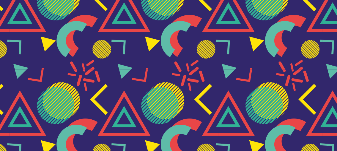 Alfombra vinílica geométrica motivos geométricos vivos - TenVinilo