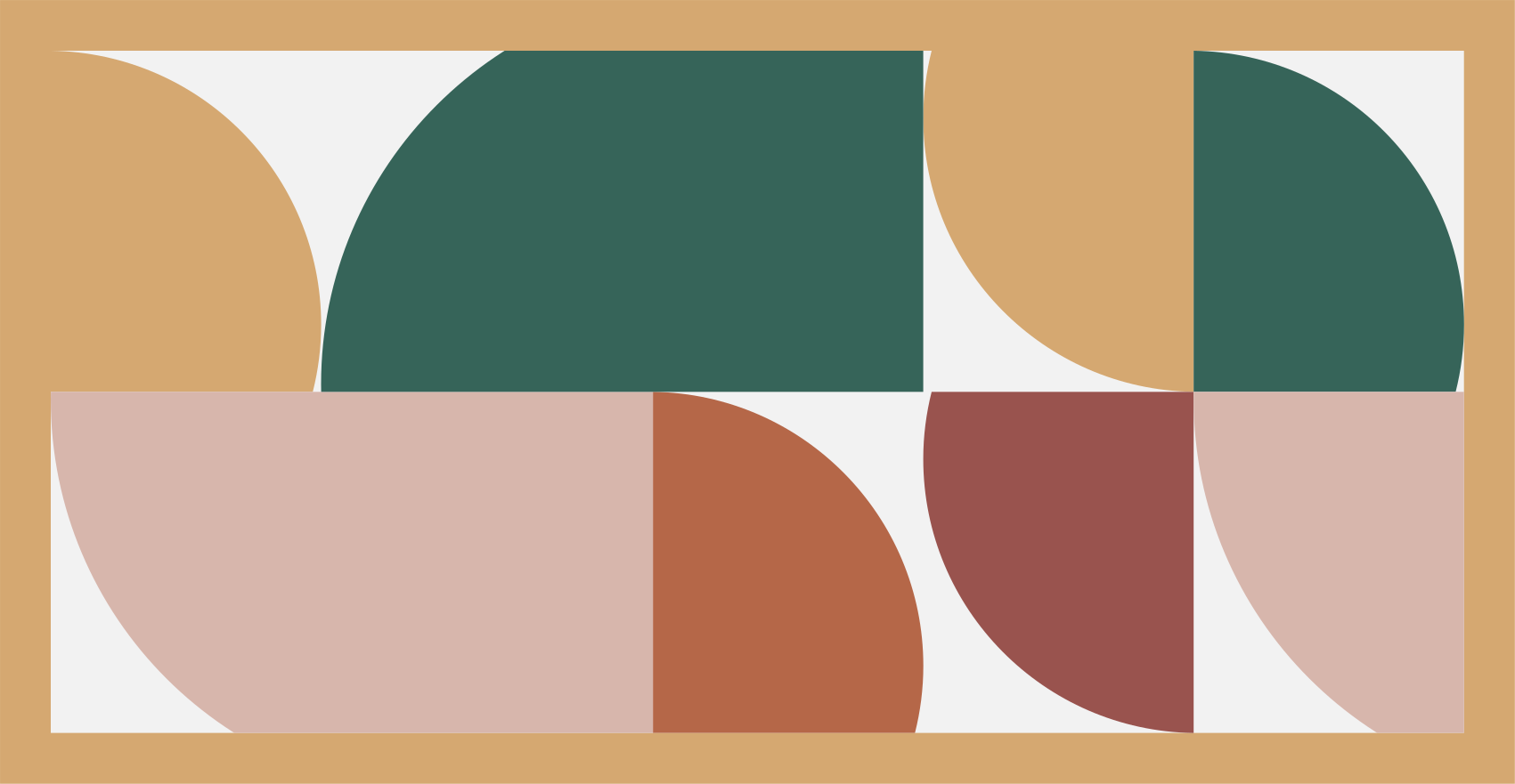 Alfombra de vinilo geométrica Arte de patrón abstracto - TenVinilo