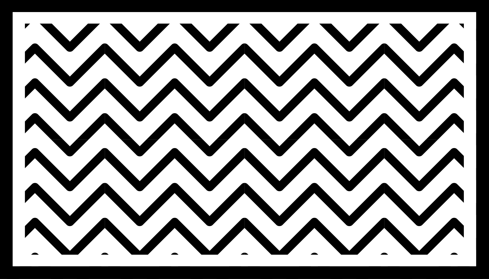 Alfombra vinílica recibidor estilo chevron - TenVinilo