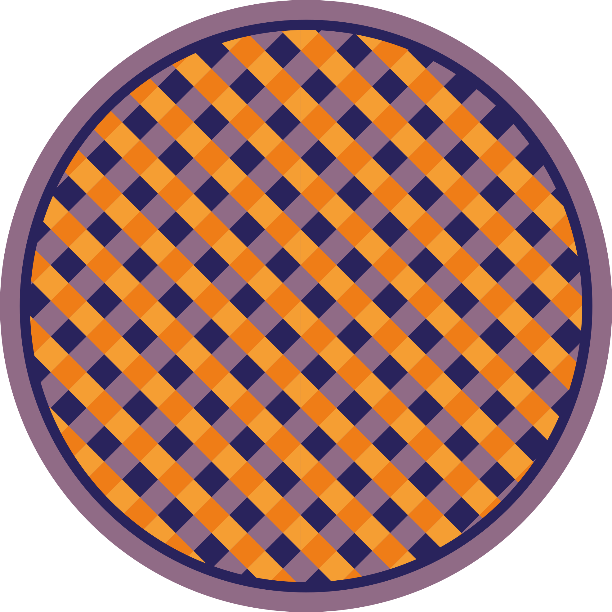 Alfombra vinílica rayas patrón de cuadros atrevido - TenVinilo