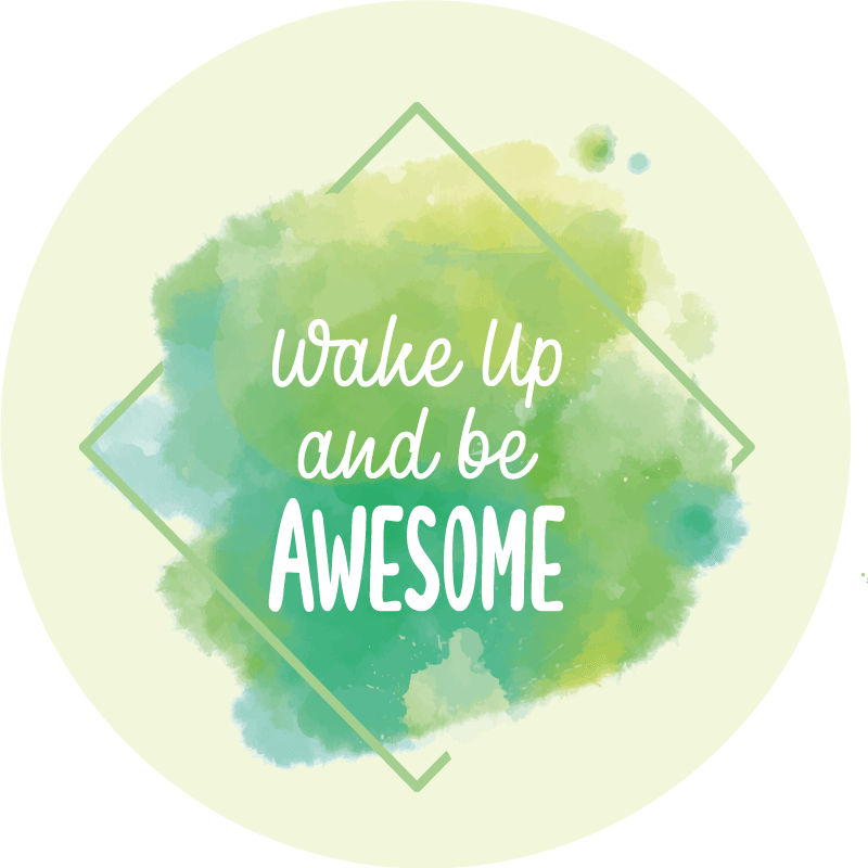 Alfombra vinílica con frase desatar lo extraordinario - TenVinilo